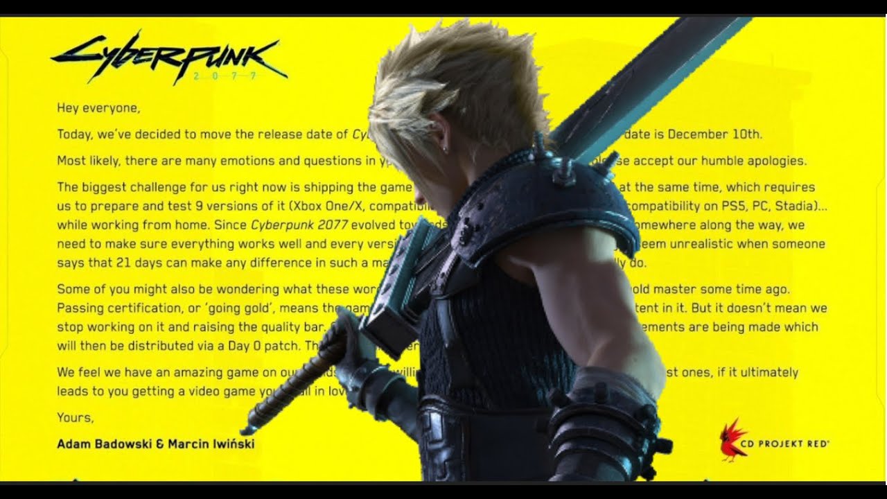 Final Fantasy VII Remake: Cyberpunk 2077