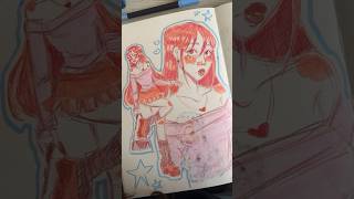 More sketchbook doodles! #sketchbook #doodleart #illustrations #markers #sketchbookdrawing