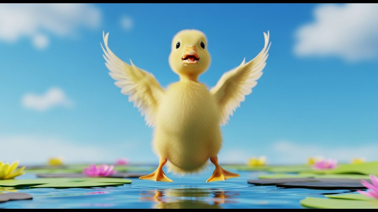 Baby Duck Quick Quick Quick | Fun Duck Song for Kids | Nursery Rhymes & Songs for Children