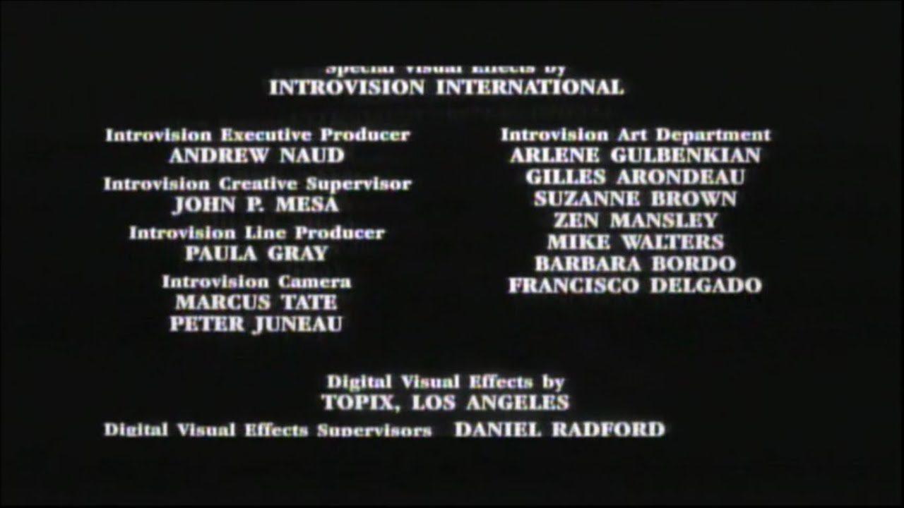 Candyman: Farewell To The Flesh (1995) End Credits (HBO Zone 2025)