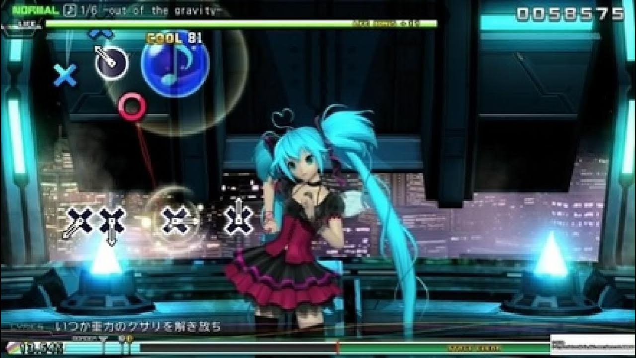 初音ミク Project DIVA Future Tone DX - 1/6 -out of the gravity- (Normal)