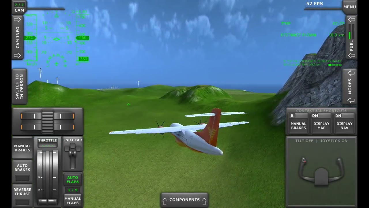 Random emergency landing  