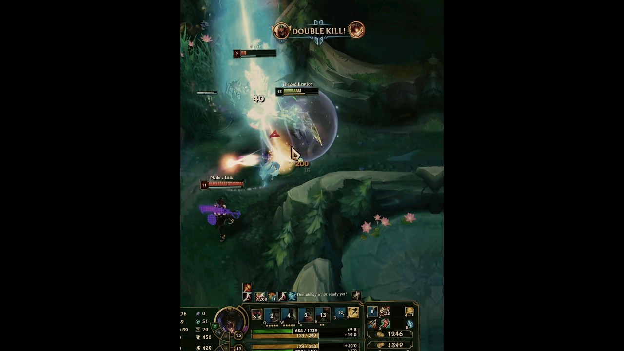 What a triple kill - Wish this is ally Zed 