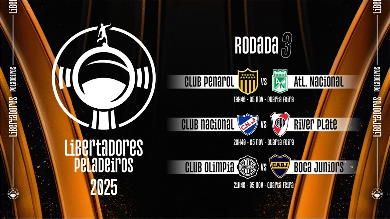 Libertadores Peladeiros - Rodada 3
