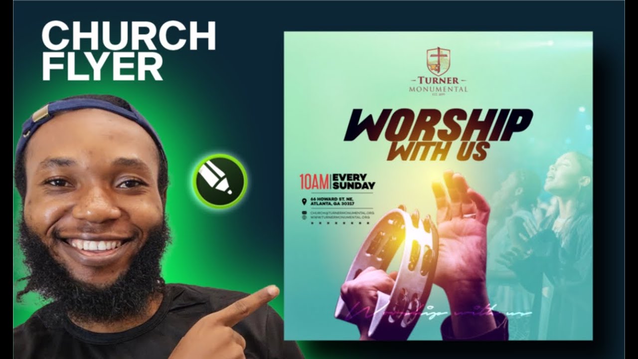 I Mastered Church Flyer Design with CorelDraw in 30 Days