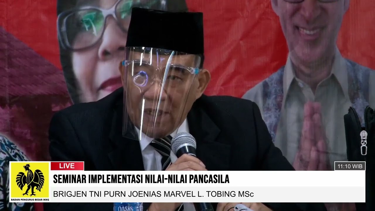 SEMINAR BRIGJEN TNI (PURN) JUNIAS MARVEL LUMBAN TOBING,M.Sc.