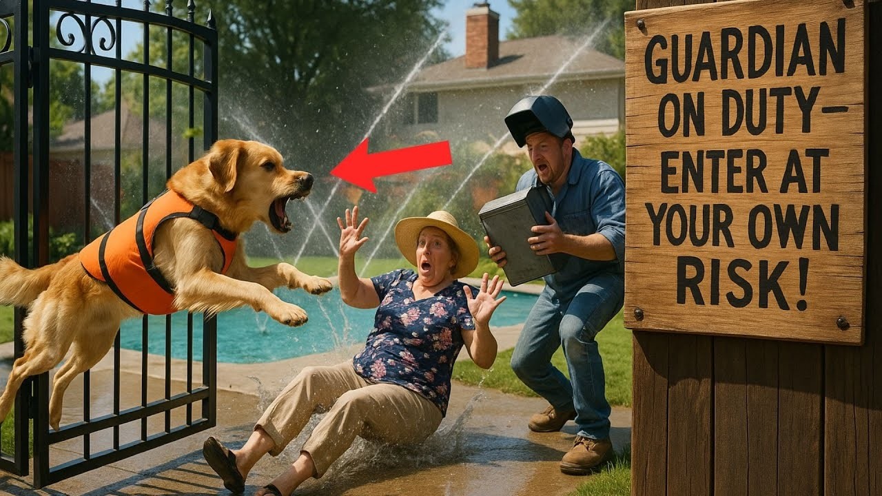 Karen Tried to Control My Pool — My Dog Took Over Security