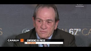 Cannes 2014- THE HOMESMAN : Conférence de presse