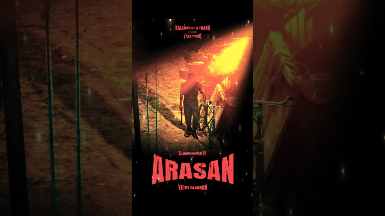 Arasan Poster Silambarasan Vetri Maran Movie