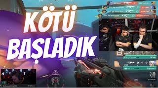 FERİT AİM DLL ALFAJER BBL vs KOI İLK HARİTA / KÖTÜ BAŞLANGIÇ VALORANT