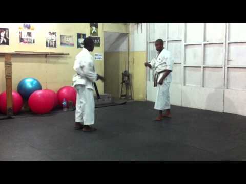 Jerome Mhagama Sensei at JKA Tz Honbu Dojo