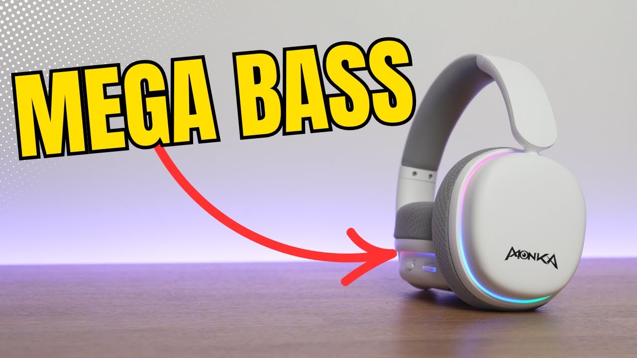 Słuchawki z MEGA bassem ~Monka Echo RS