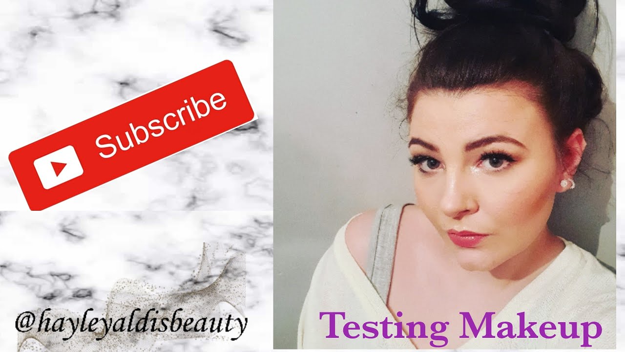 Testing new makeup | Revolution, Loreal, Stylondon, Bellapierre, Esteelauder and Ardell eyelashes