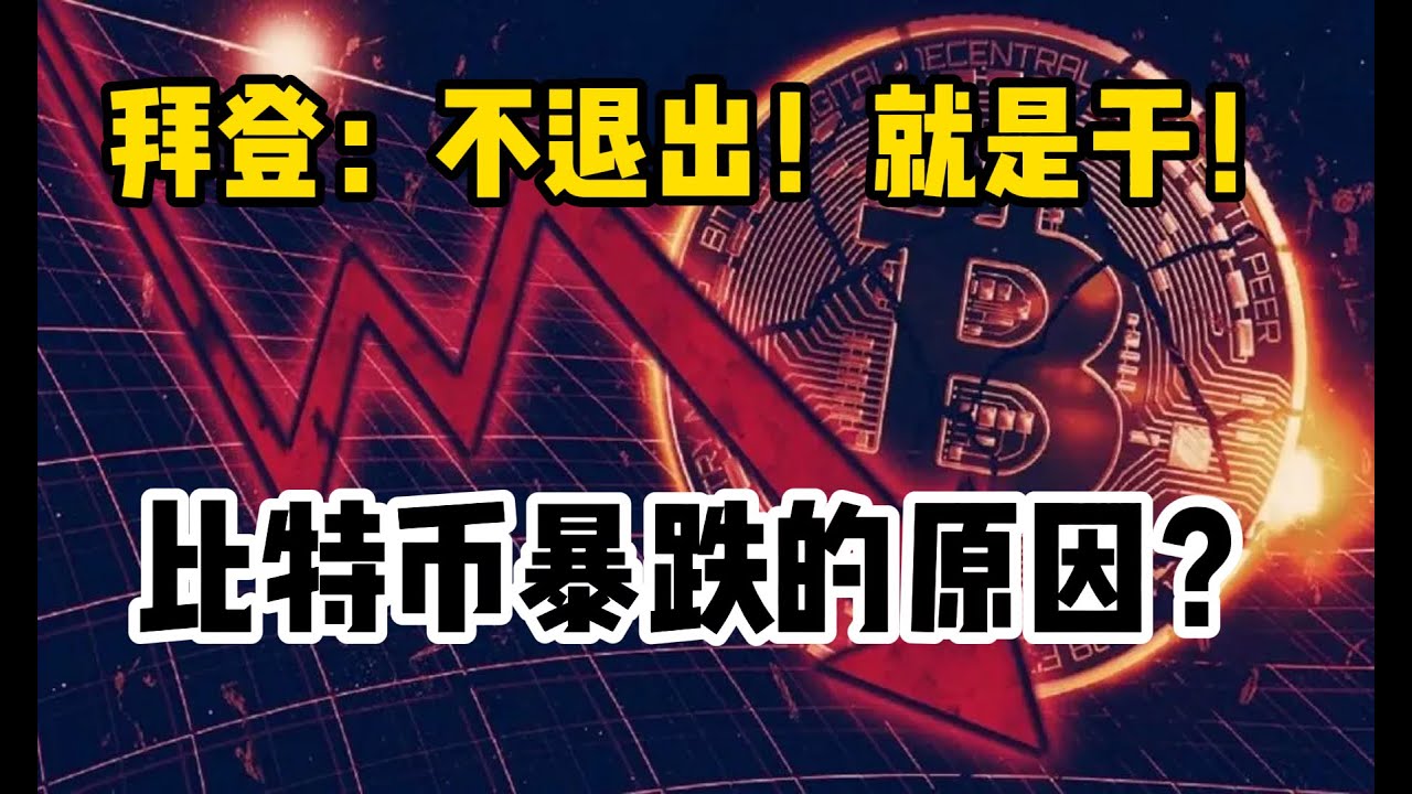 区块链日报（158）拜登没有退出！比特币暴跌原因是什么？ - YouTube