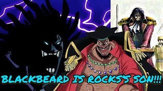 BLACKBEARD IS ROCKS'S SON!!!