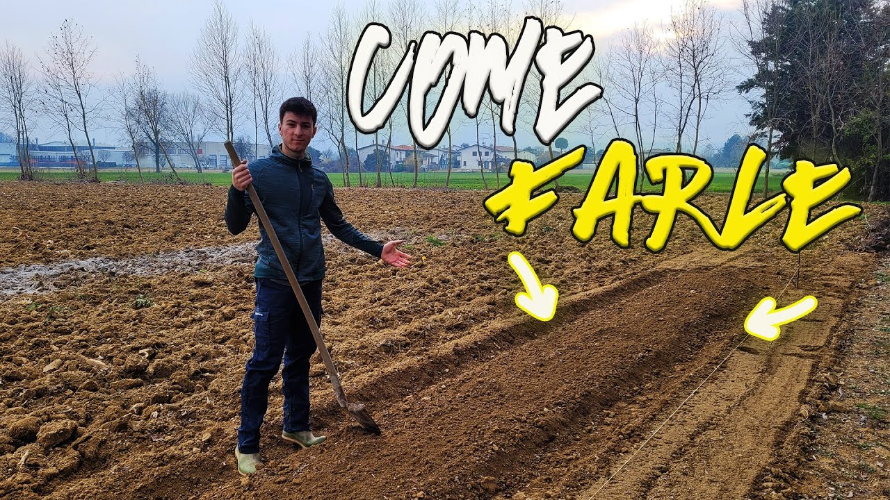 Come REALIZZARE le PRODE x un'orto BIO-INTENSIVO