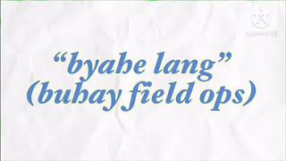 Field Ops Routine.....