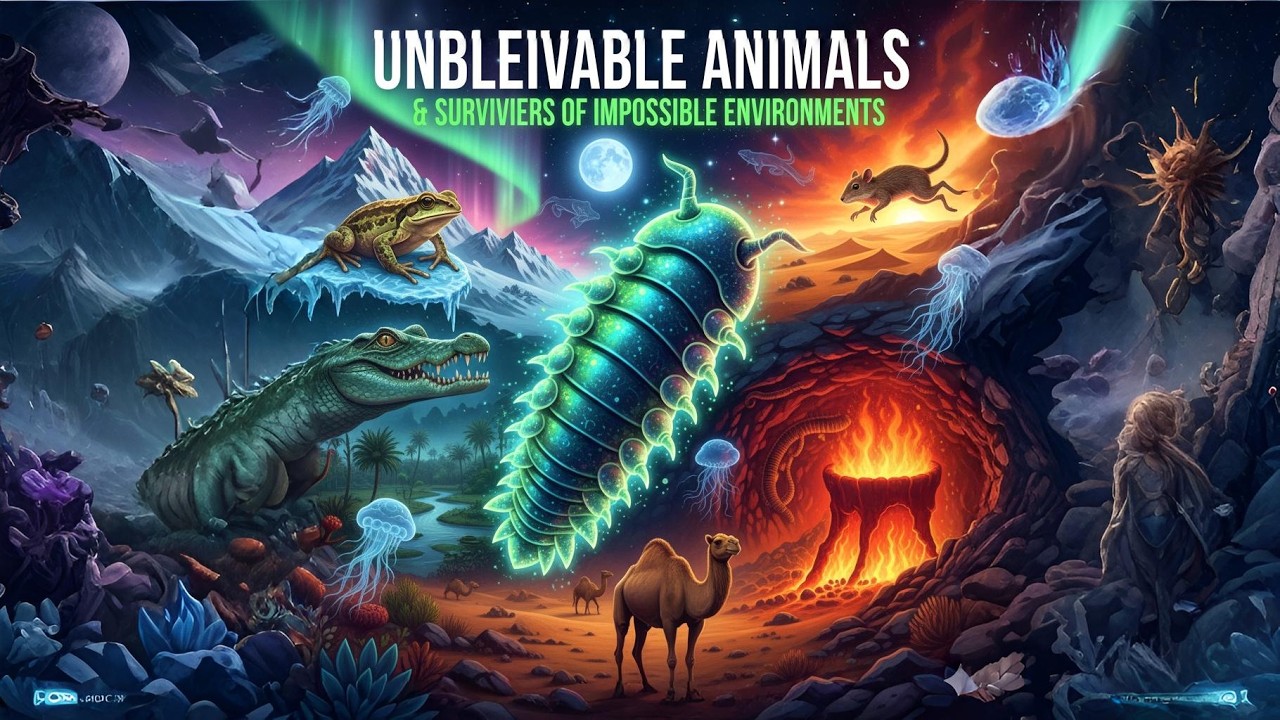 Unbelievable Animals That Can Survive In Impossible Environment | Ms Info 777