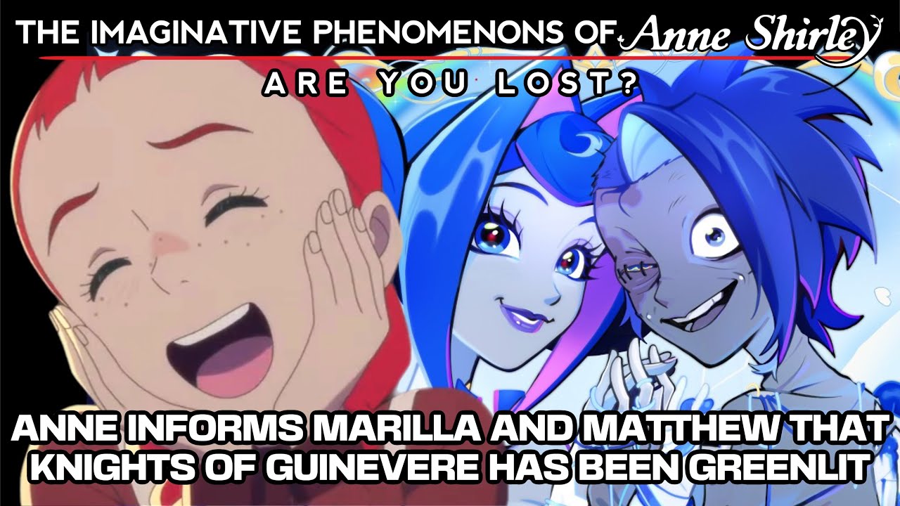 Anne Shirley informs Marilla and Matthew Cuthbert that Knights of Guinevere is greenlit (4K Special)