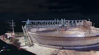 CONCRETE THICKENER LIDAR VISUALIZATION