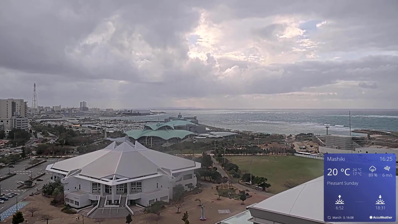 【沖縄LIVE】ラグナガーデンホテルからの絶景オーシャンビューをライブでお届け #ラグナ #沖縄ライブ #絶景配信 #沖縄 #海 #okinawa #japan