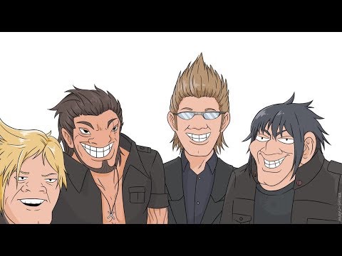 [Final Fantasy XV] Some Shenanigans With the Boys (Comic Dub)