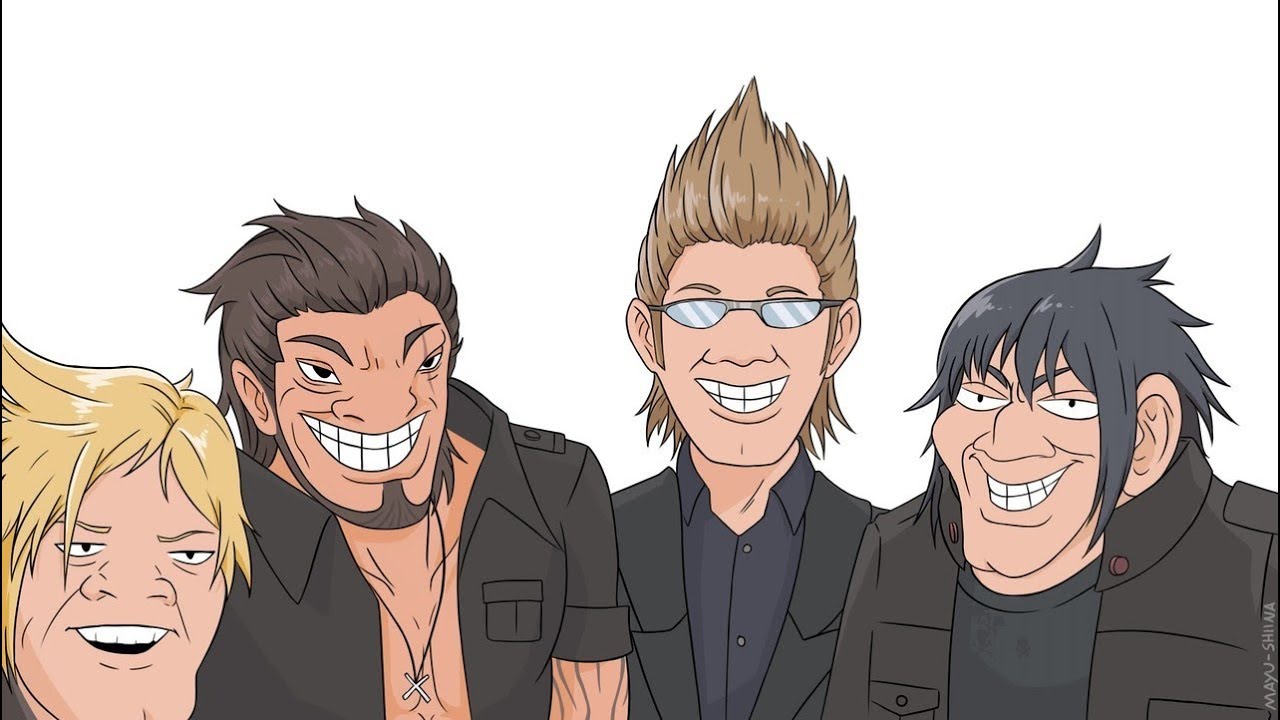 [Final Fantasy XV] Some Shenanigans With the Boys (Comic Dub)