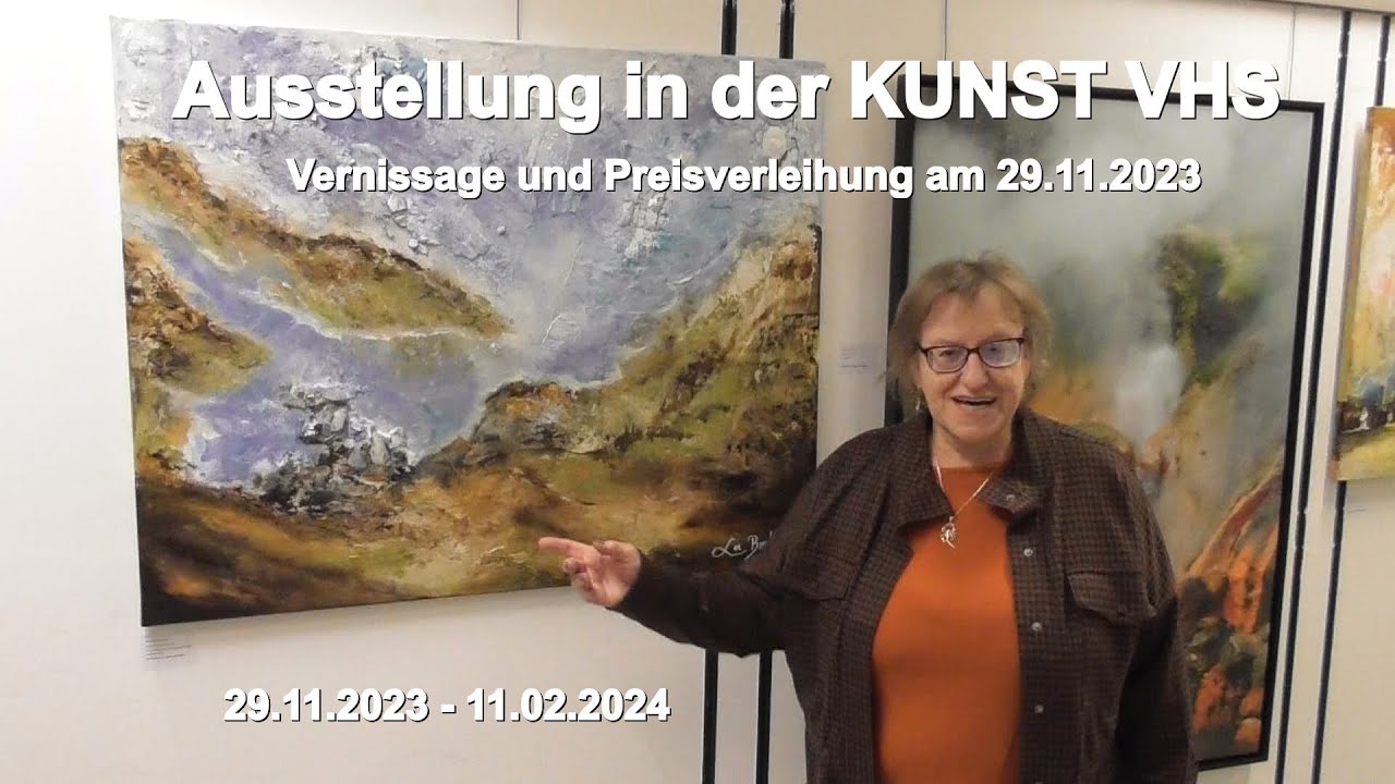 La BreM: Kunst VHS 2023, Vernissage, Preisträger - Ausstellungen