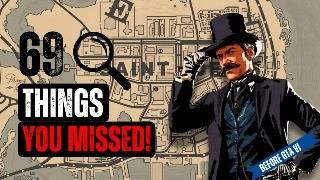 69 Things You Probably MISSED in Saint Denis - Red Dead Redemption 2