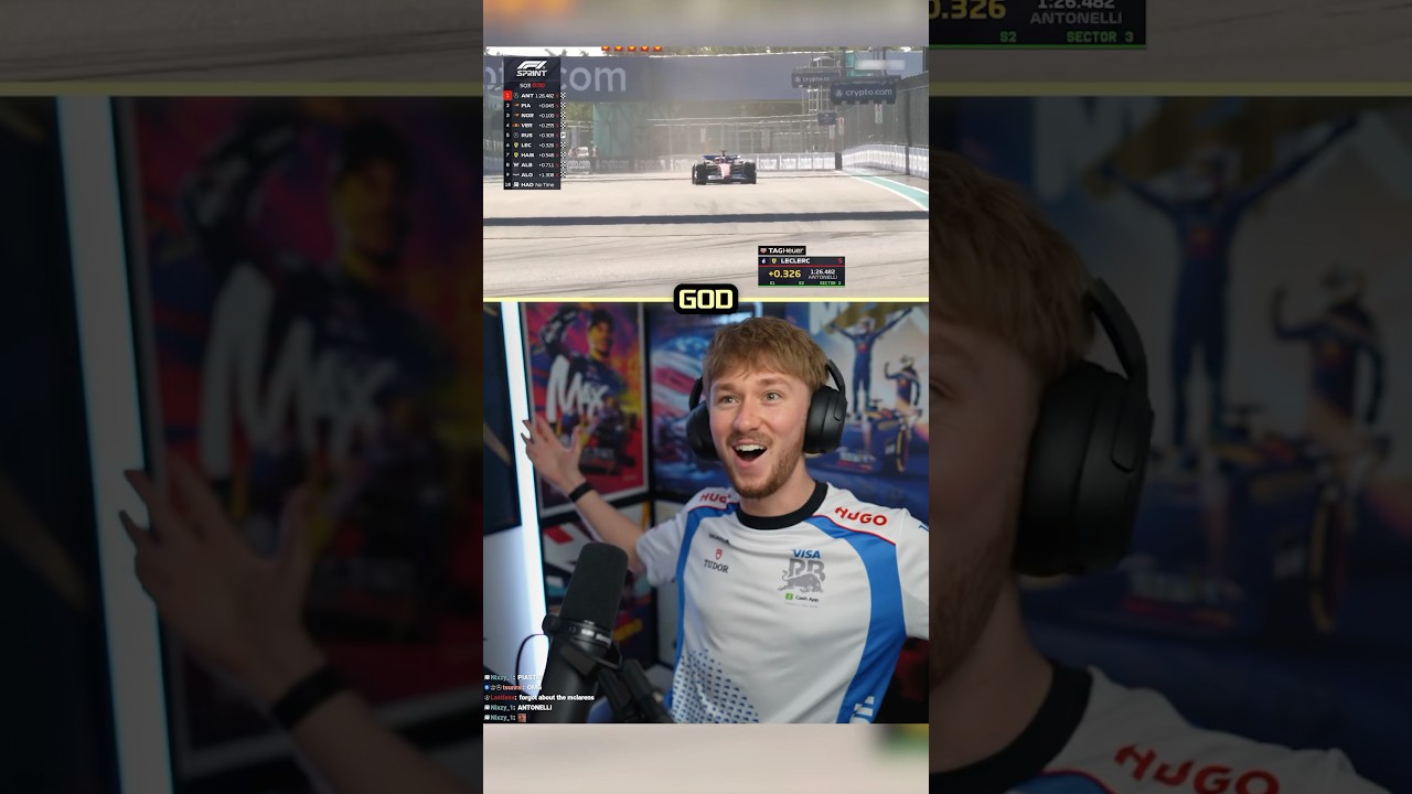 Kimi Antonelli's First Pole in F1 🤯