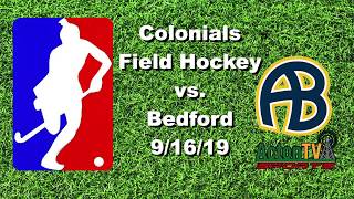 Acton Boxborough Varsity Field Hockey vs Bedford 9/16/19