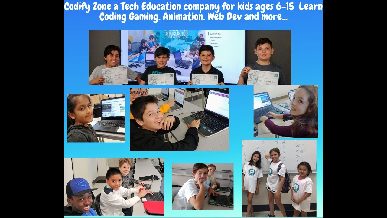 Coding classes for kids ages 6-15 - YouTube