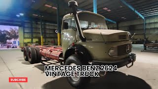 Mercedes Benz 2624 Vintage Truck.