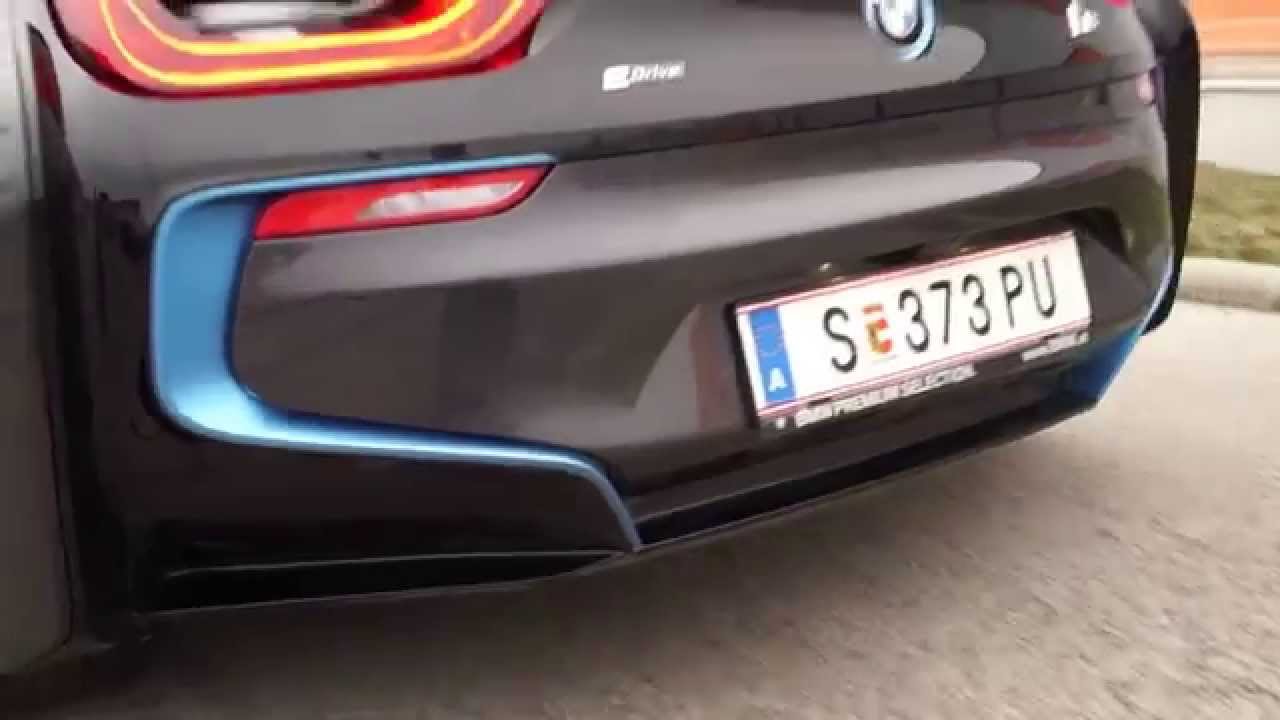 BMW i8 start and acceleration sound