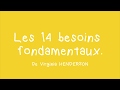 Les 14 besoins fondamentaux de virginia henderson