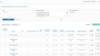 Member Licence Renewal by Admins