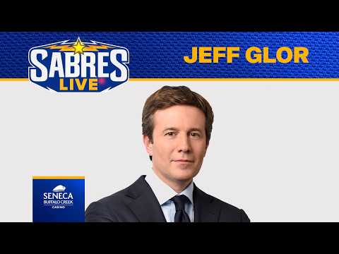 “It Requires Discipline” | Jeff Glor On Journalist Career & Growing Up In Buffalo | Buffalo Sabres