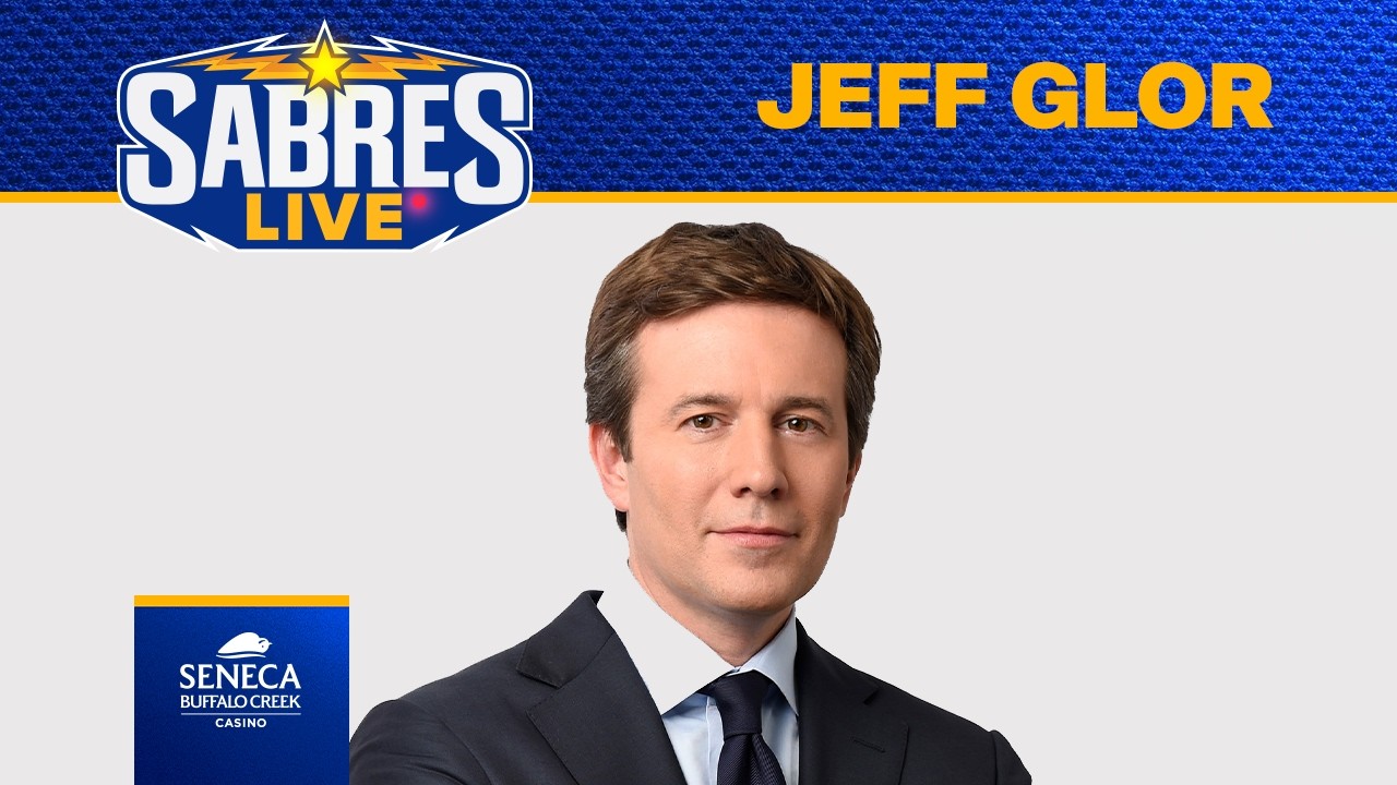 “It Requires Discipline” | Jeff Glor On Journalist Career & Growing Up In Buffalo | Buffalo Sabres