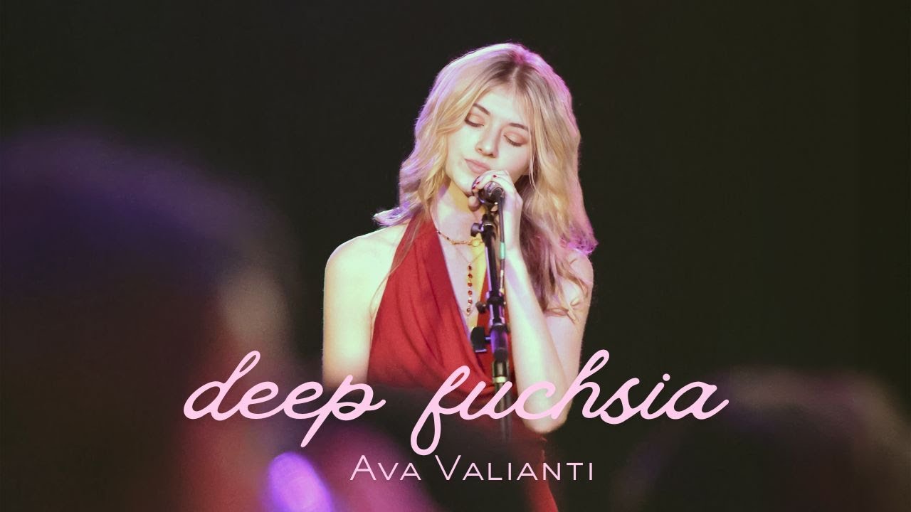 Deep Fuchsia by Ava Valianti  (Live Performance Video)