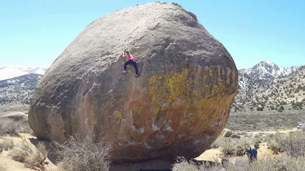 Essential Peabody*** (V0) Flash + Downclimb - Buttermilk Boulders
