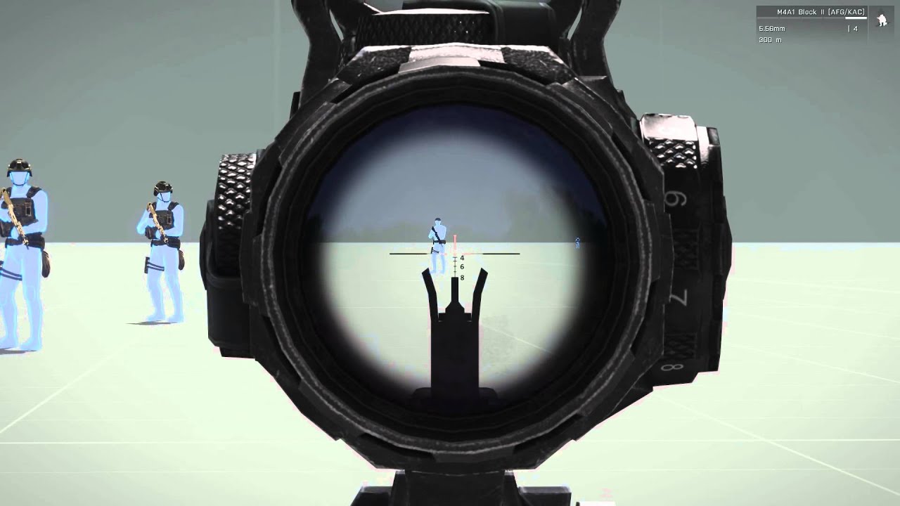 Arma 3 Test - RHS M4A1 Block II (AFG/KAC)