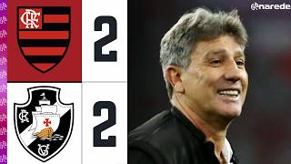 🔥 É O GIGANTE DA VIRADA! MENGO ABRE 2 MAS VÊ EMPATE HERÓICO - FLAMENGO 2 X 2 VASCO - JOGO COMPLETO