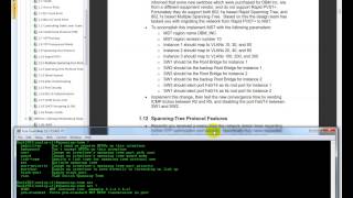 Exam Prep 11 Spanning Tree Protocol, MST config and testing