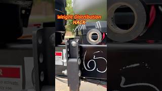 Weight Distribution HACK #weightdistribution #rv #towing #fordtrucks #chevytrucks #ramtrucks