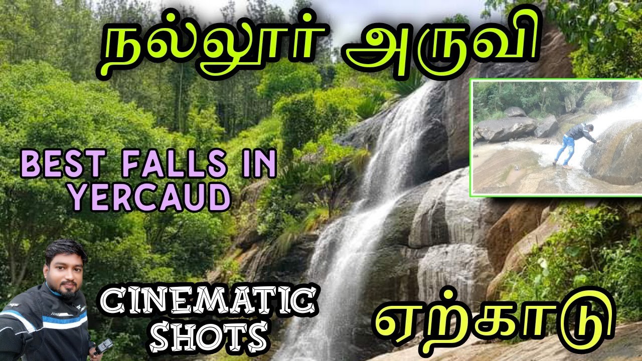 ஏற்காடு நல்லூர் அருவி | Cinematic Shorts | Adventure Ride | Apache RTR |