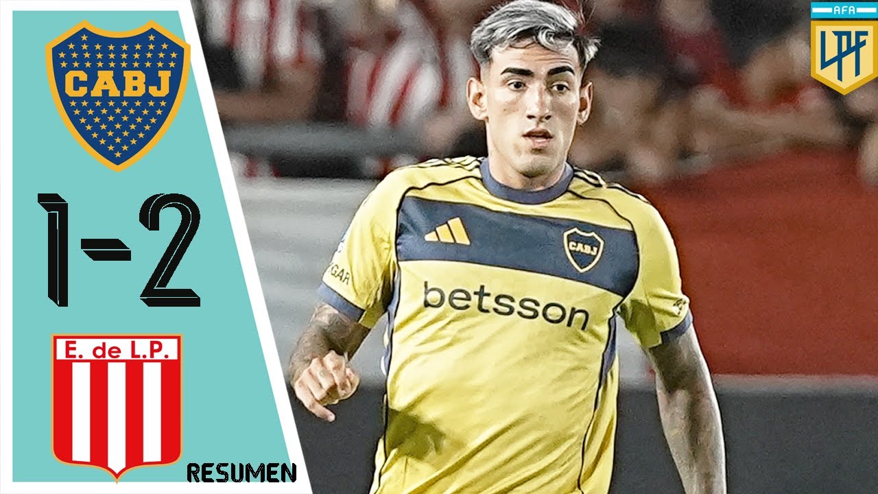 Boca Juniors vs Estudiantes L.P. 1-2 Resumen y Goles | Liga Profesional 2026 HD