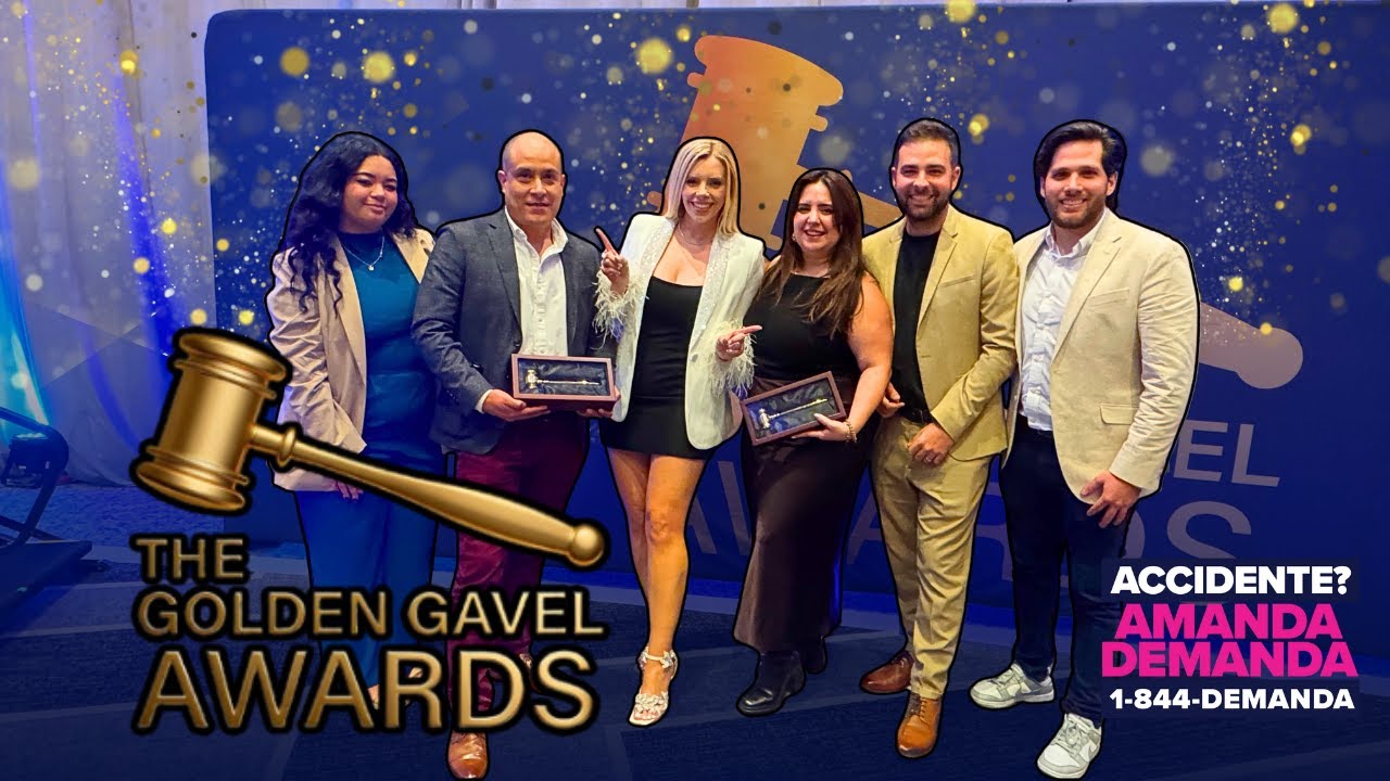 The Golden Gavel Awards 2026 with the Amanda Demanda team!🏆🏆