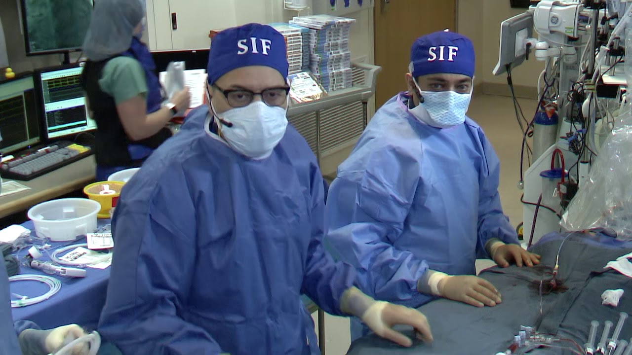 Image Guided Left Main Interventions with and without MCS