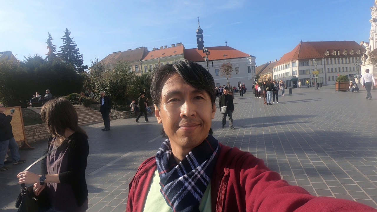 Budapest's Holy Trinity Square (Hungary, 2019 AD)