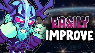 How ANYONE Can Easily Improve + Get Better at Brawlhalla | Guide + Tips